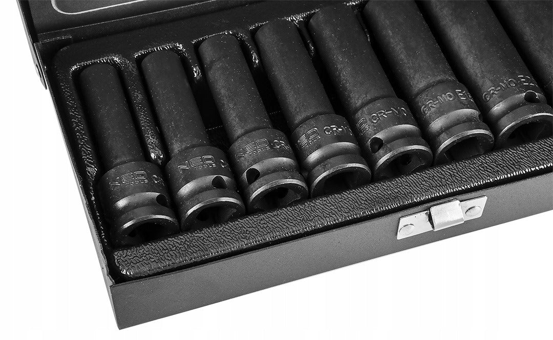 Impact Sockets 1/2   E10-E24  Set of 9  CrMo