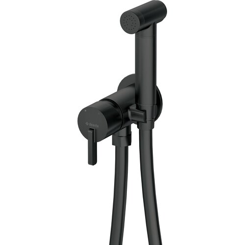 Deante Concealed Bidet Mixer Single-Lever Black Silia BQS N34M
