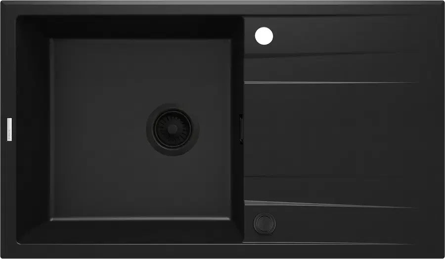 Deante Granite Sink with 1-Bowl Faucet and Drainer