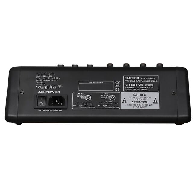 HLC 4 MK2 Analog Mixer USB MP3 Bluetooth Phantom DSP Processor
