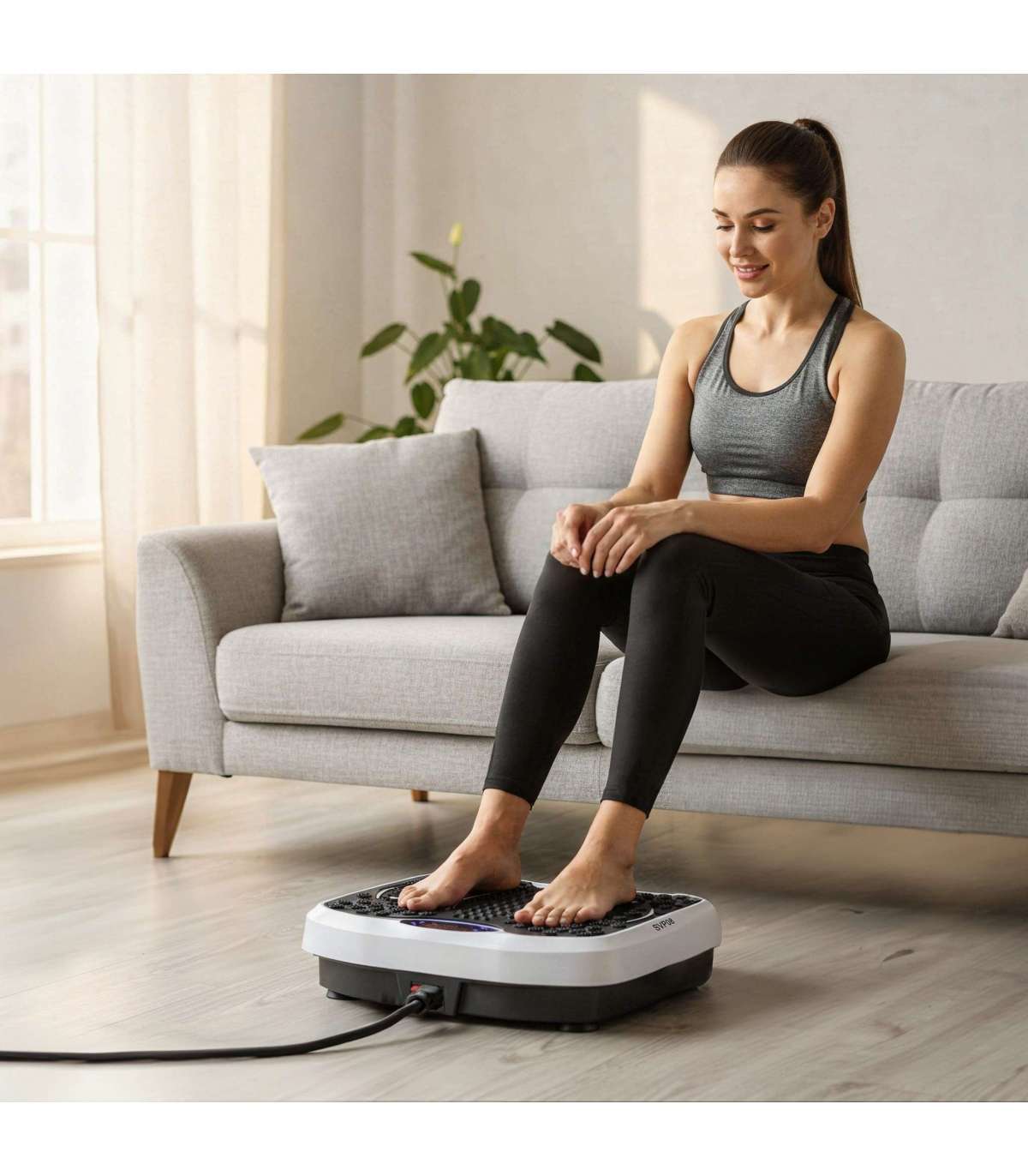 One Fitness SVP08 Bluetooth Vibration Platform 150 kg 120 Levels