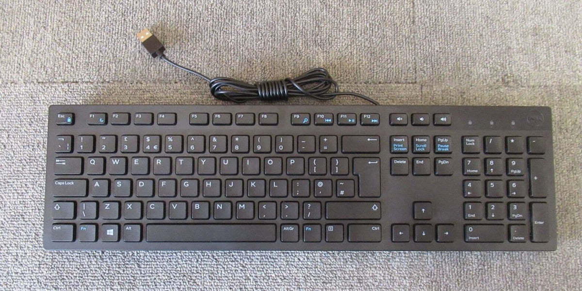 Dell QuietKey Keyboard KB216 USB 580-ADHK