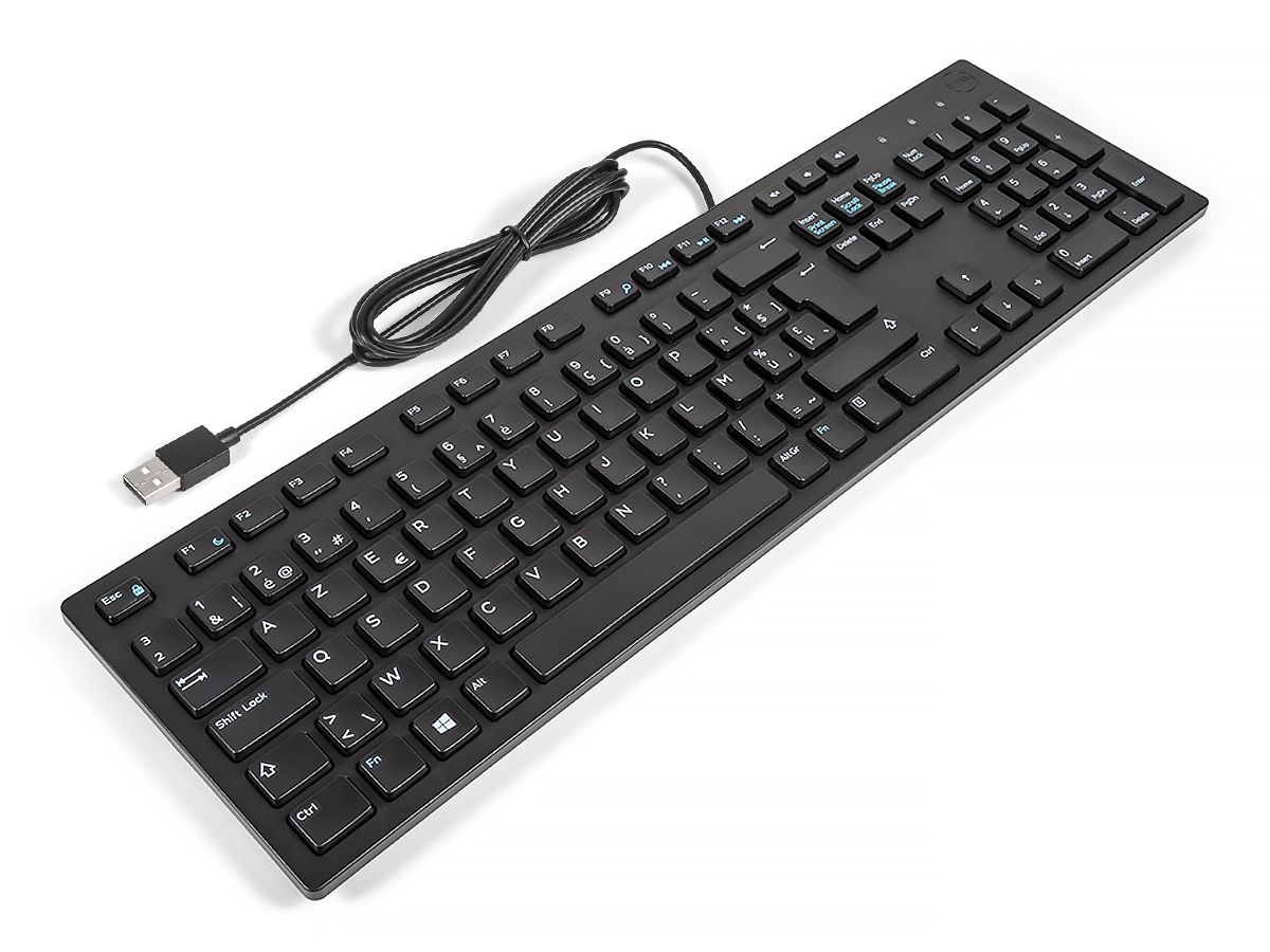 Dell QuietKey Keyboard KB216 USB 580-ADHK