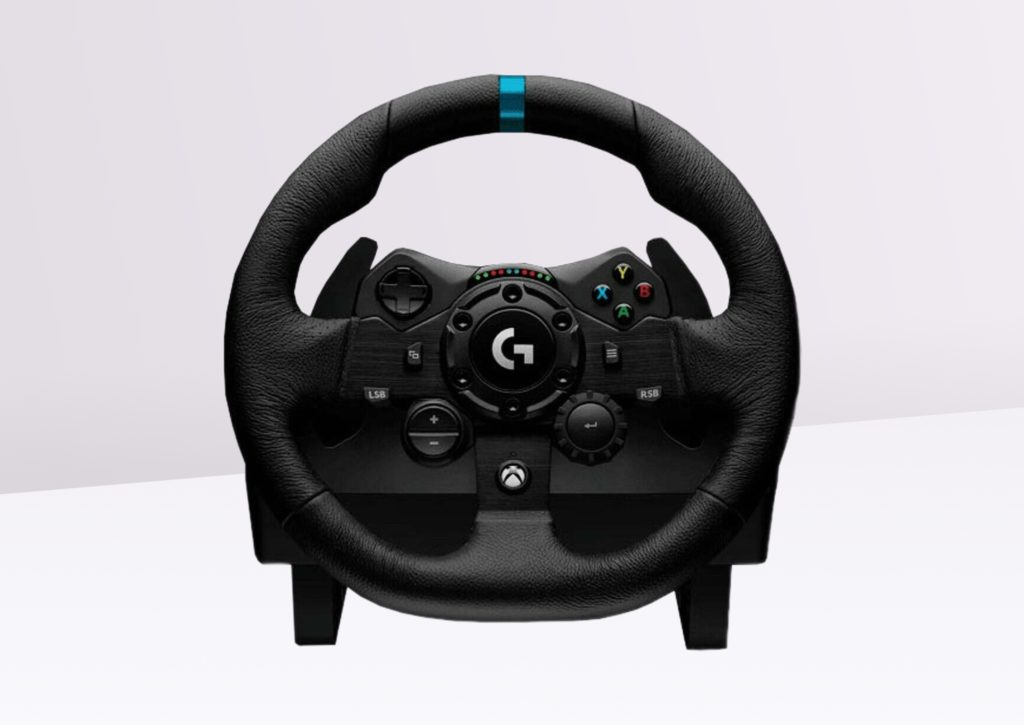 Logitech G923 Steering Wheel for PS5/PS4/PC + Shifter for G29, G920 | Model: 41361