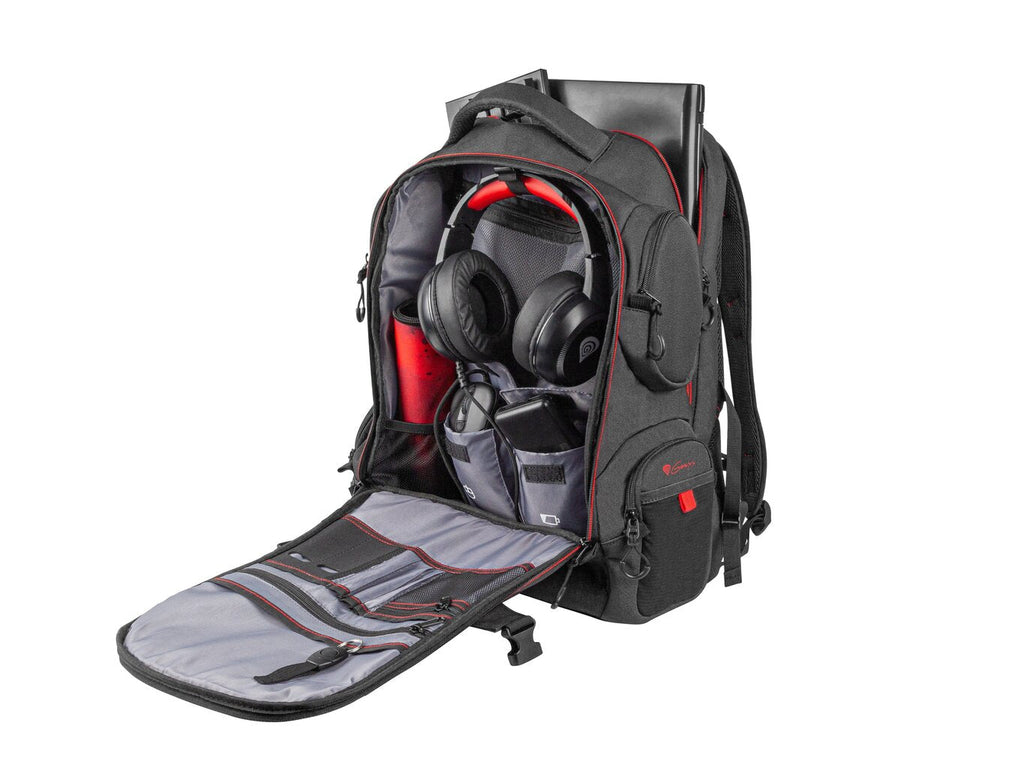 GENESIS Pallad 550 17.3" Backpack + Genesis OXID 260 Cooling Pad | Model: NBG-1691