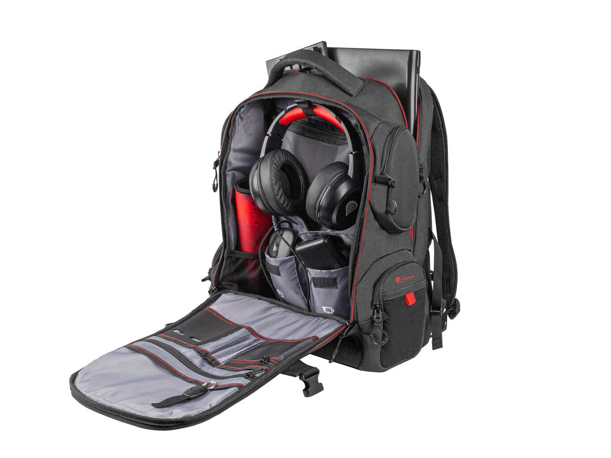 GENESIS Pallad 550 17.3" Backpack + Genesis OXID 260 Cooling Pad | Model: NBG-1691