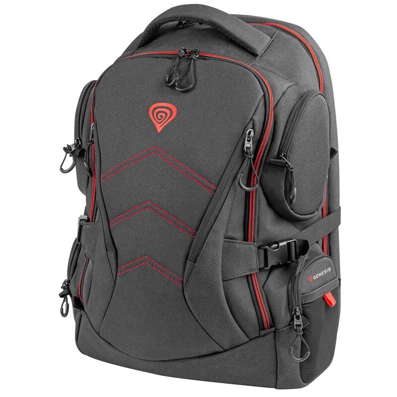 GENESIS Pallad 550 17.3" Backpack + Genesis OXID 260 Cooling Pad | Model: NBG-1691