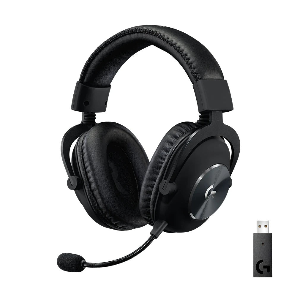 Logitech G Pro X Lightspeed Headphones - Black (981-000907) + G PRO X SuperLight 2 (910-006630)