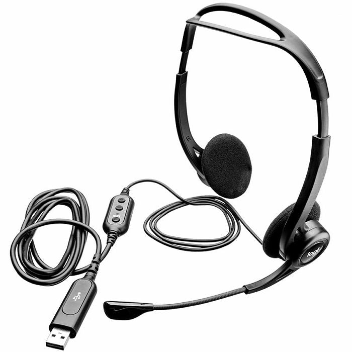 Logitech Headphones PC960 + C270 | Model 46952