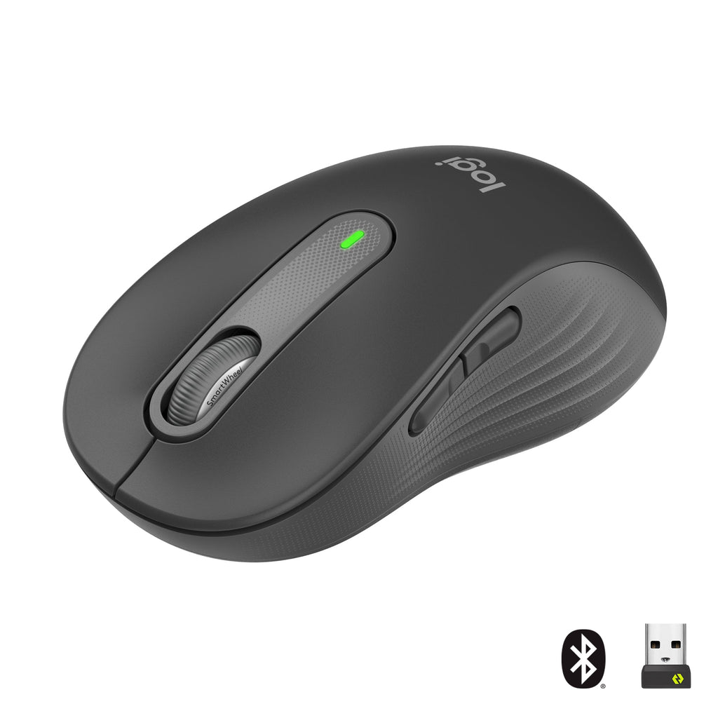 Logitech M650 L Mouse Graphite (910-006348) + Studio Series - MID GREY (956-000052)