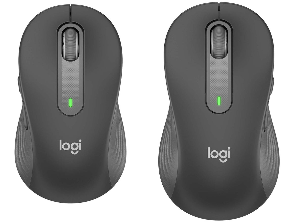 Logitech M650 L Mouse Graphite (910-006348) + Studio Series - MID GREY (956-000052)