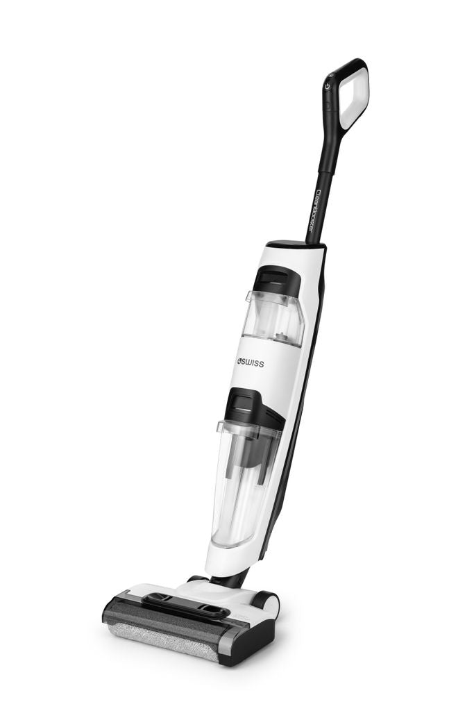 Odkurzacz pionowy 4Swiss VC024 CleanBooster White + środki czystości