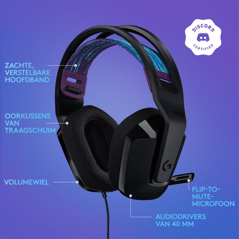 Logitech G335 Headphones Black + G PRO X SuperLight 2 | Model 41389
