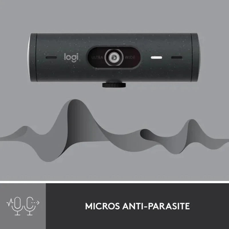 Logitech Brio 500 Webcam Graphite (960-001422) + H390 (981-000406)