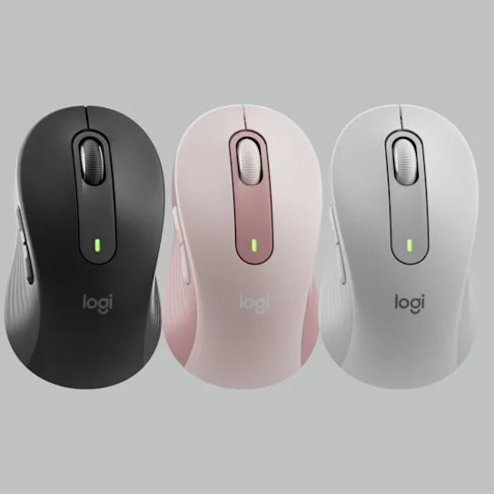 Logitech M650 Mouse - White-Grey - Model 910-006255