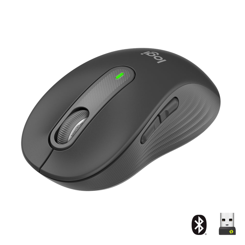 Logitech M650 Mouse - White-Grey - Model 910-006255
