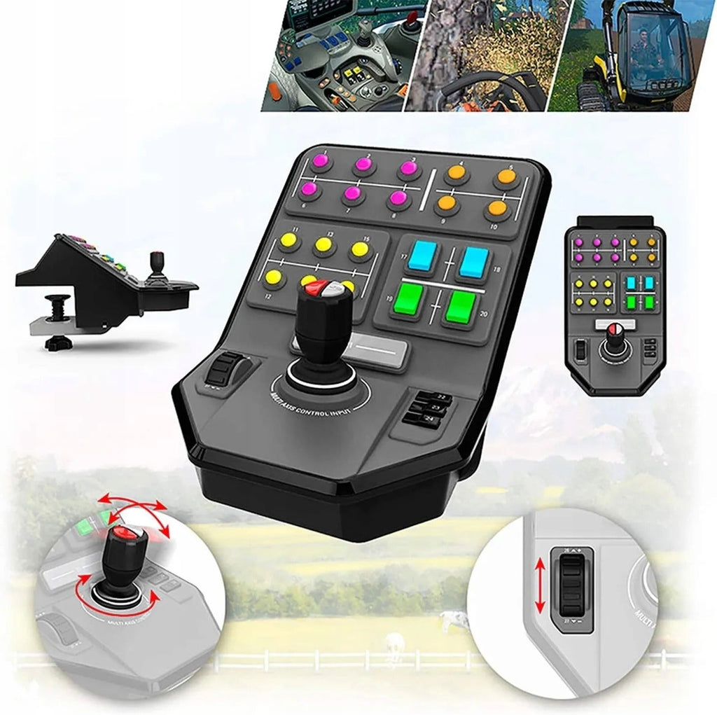 Logitech G Saitek Farm Sim Controller with G X56 Hotas for PC