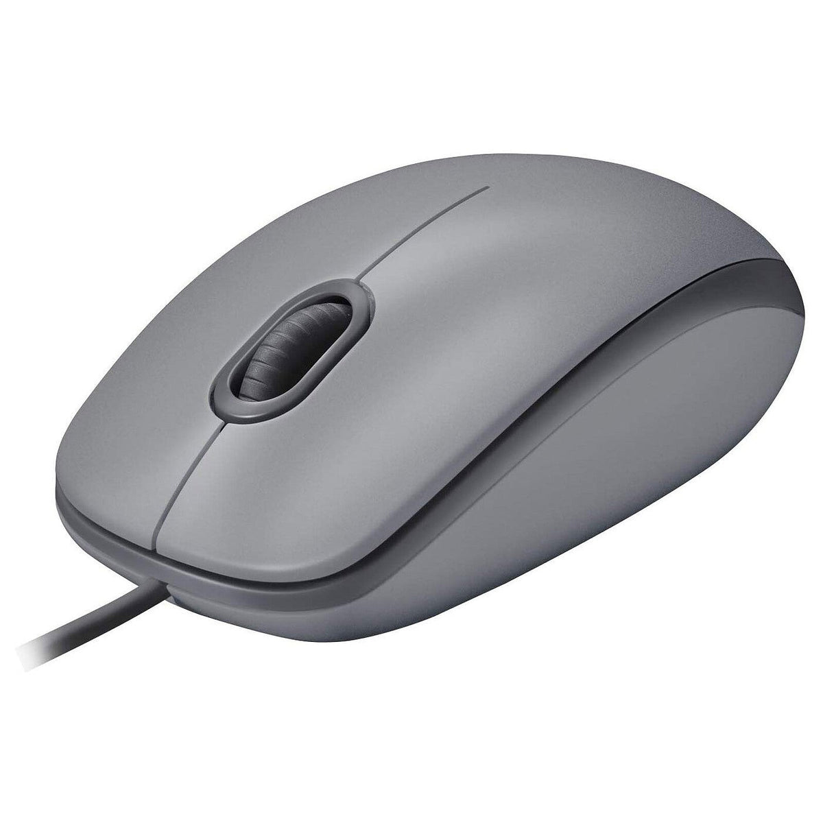Mysz Logitech Logitech myš Corded M110 tichá  šedá  EMEA + Studio Series - GRAPHITE (956-000049)