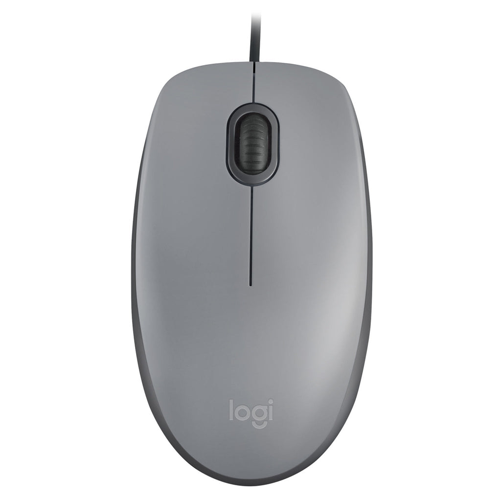 Mysz Logitech Logitech myš Corded M110 tichá  šedá  EMEA + Studio Series - GRAPHITE (956-000049)