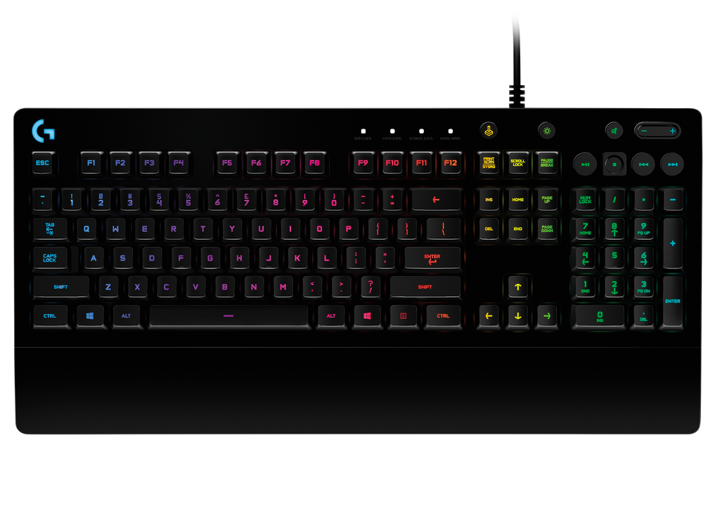 Logitech G213 Prodigy Keyboard + G733 Lightspeed Black | Model: 920-008093,981-000864