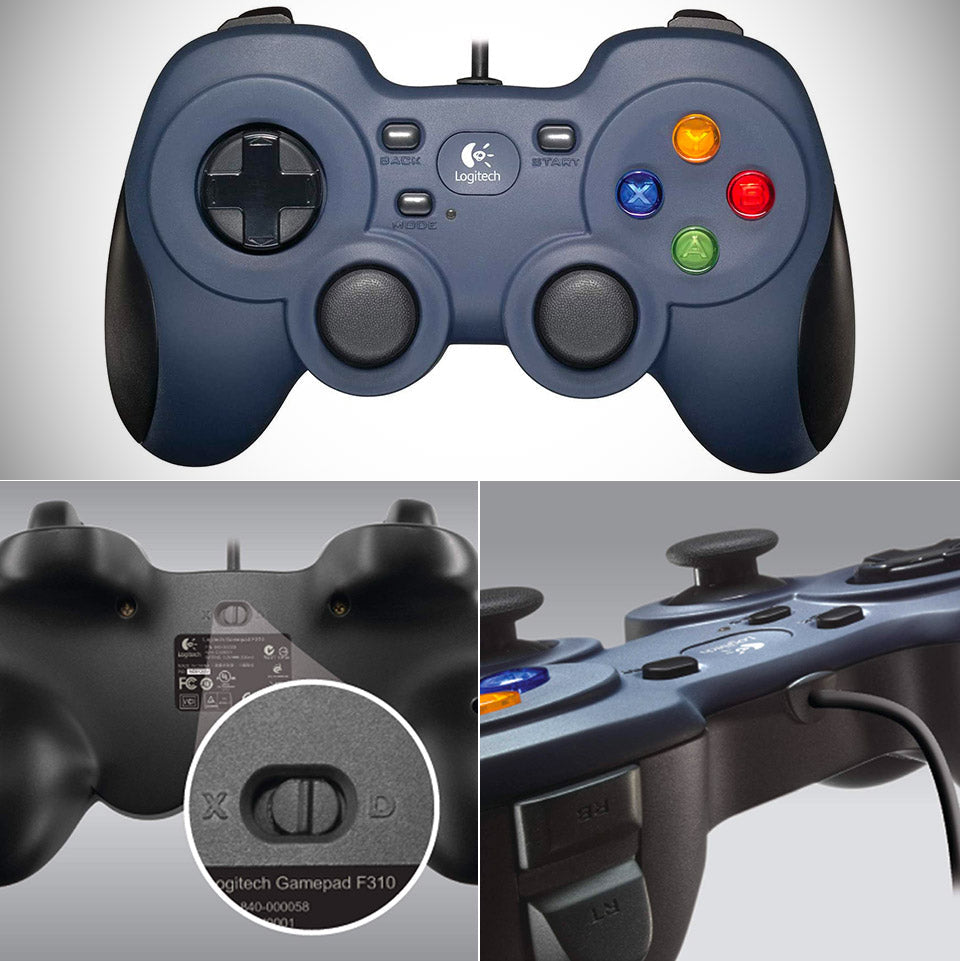 Logitech F310 Gamepad for PlayStation 3, PC - Model 940-000135