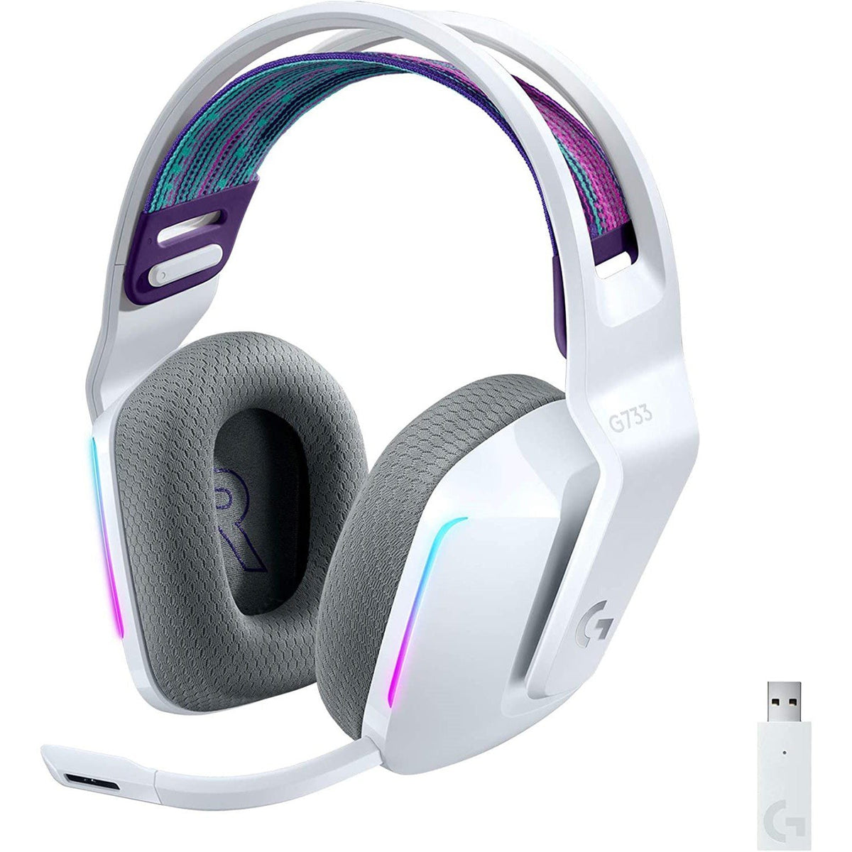 Logitech G733 Lightspeed Headphones Black + G PRO X SuperLight 2 | Model 52302