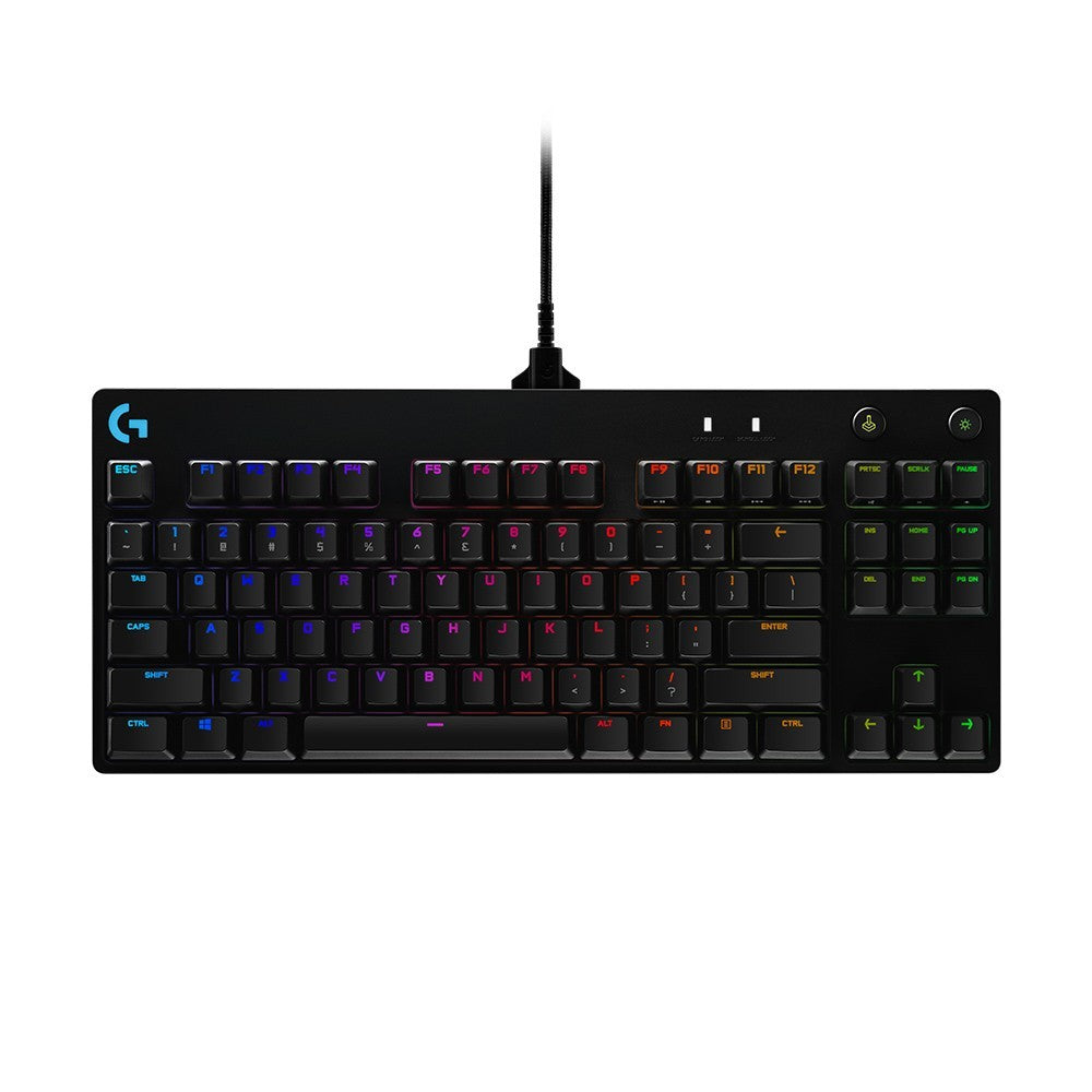 Logitech G PRO GX Blue Keyboard + G733 Lightspeed Black | Model 920-009392,981-000864