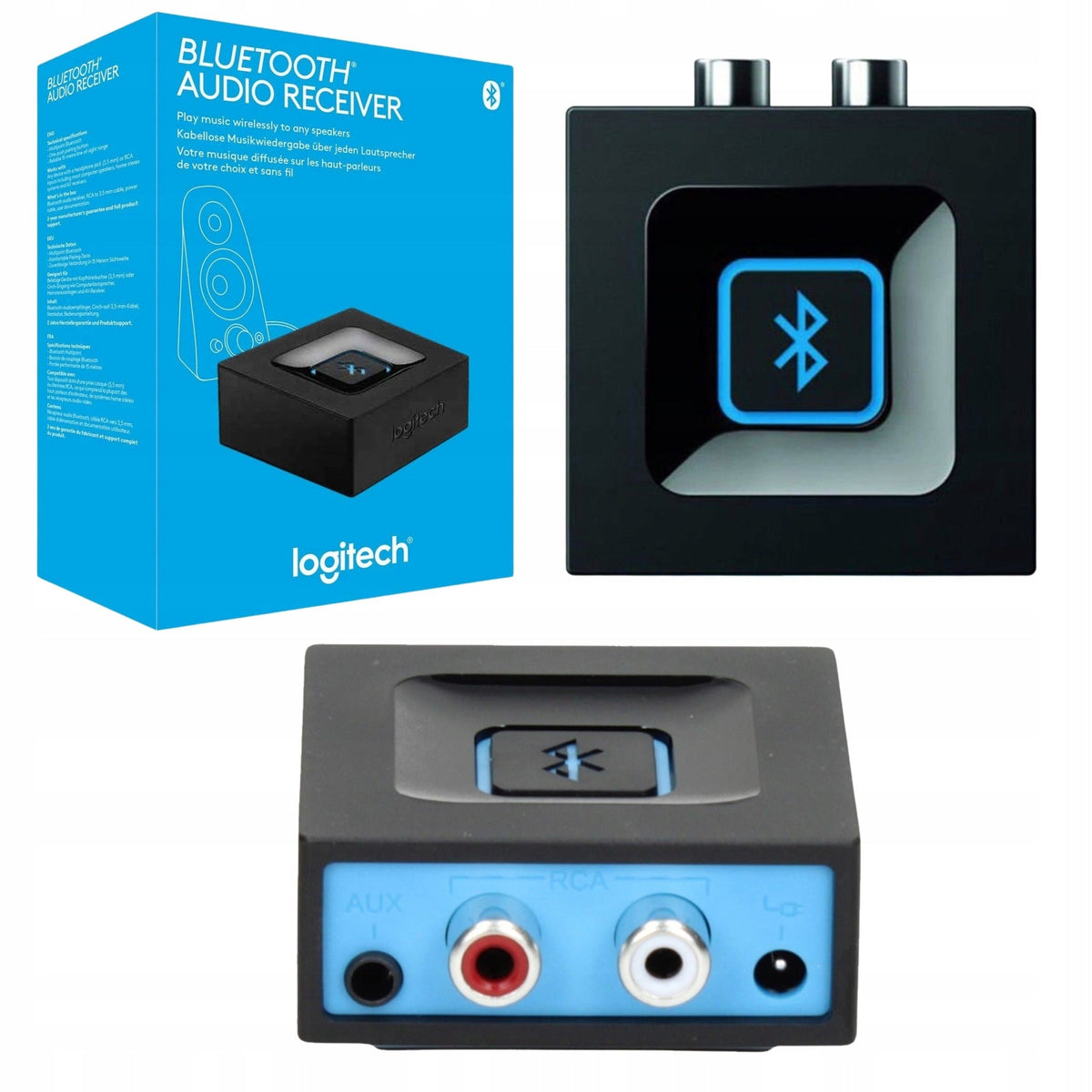 Logitech Bluetooth Adapter Mini Jack 3.5 mm | Model 980-000912