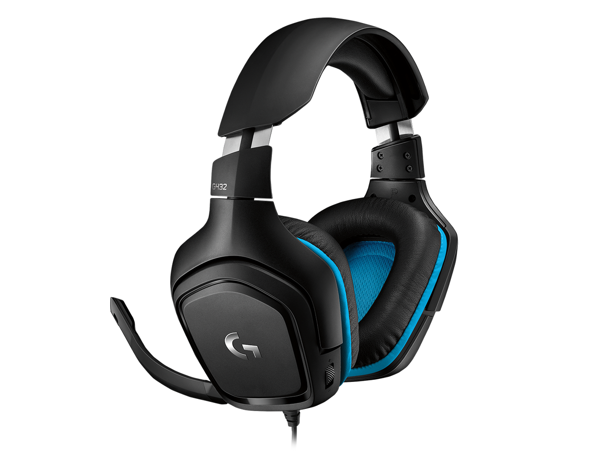 Logitech G432 Blue Headphones | Model 981-000770