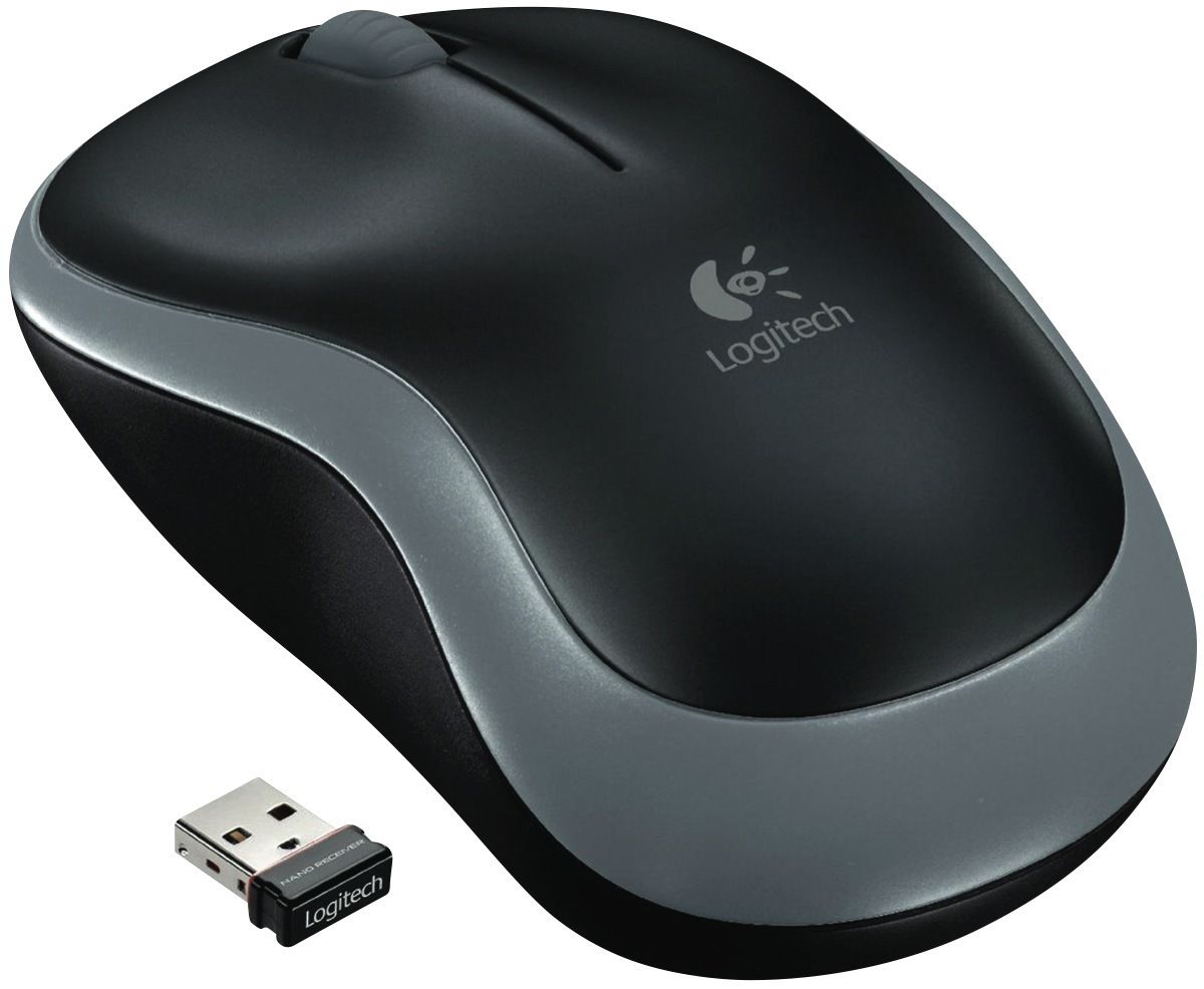 Logitech M185 Wireless Mouse Blue (910-002239) + Studio Series - GRAPHITE (956-000049)