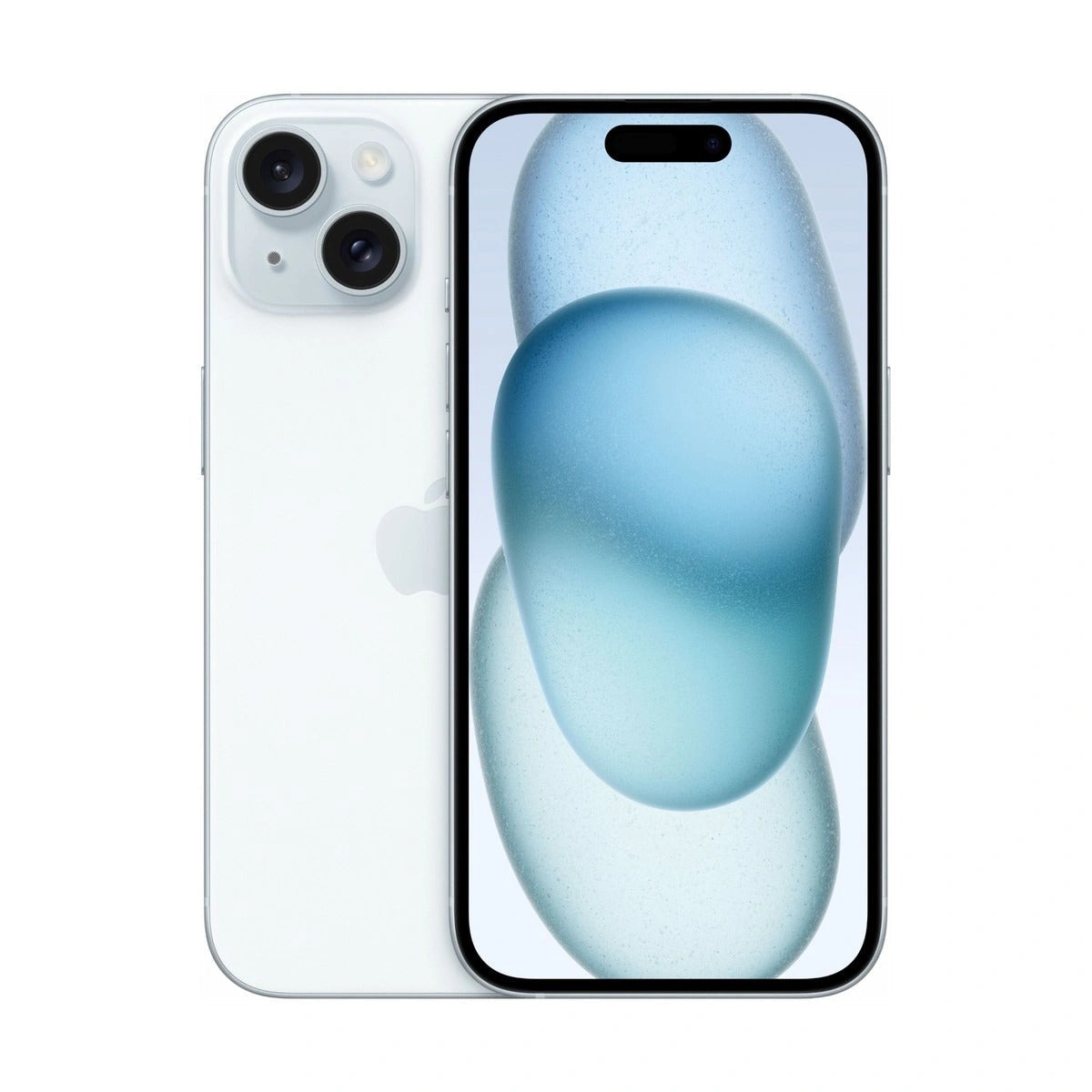 Apple iPhone 15 Smartphone 128GB Blue (MTP43) + FlexibleGlass