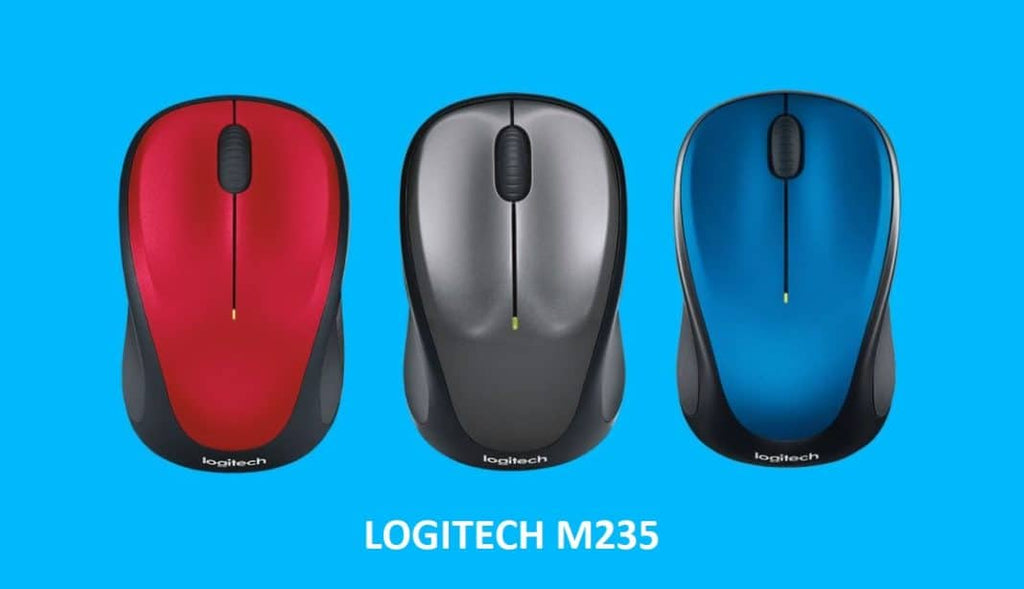 Logitech M235 Mouse Grey Wireless Model 910-002496/ 910-002497