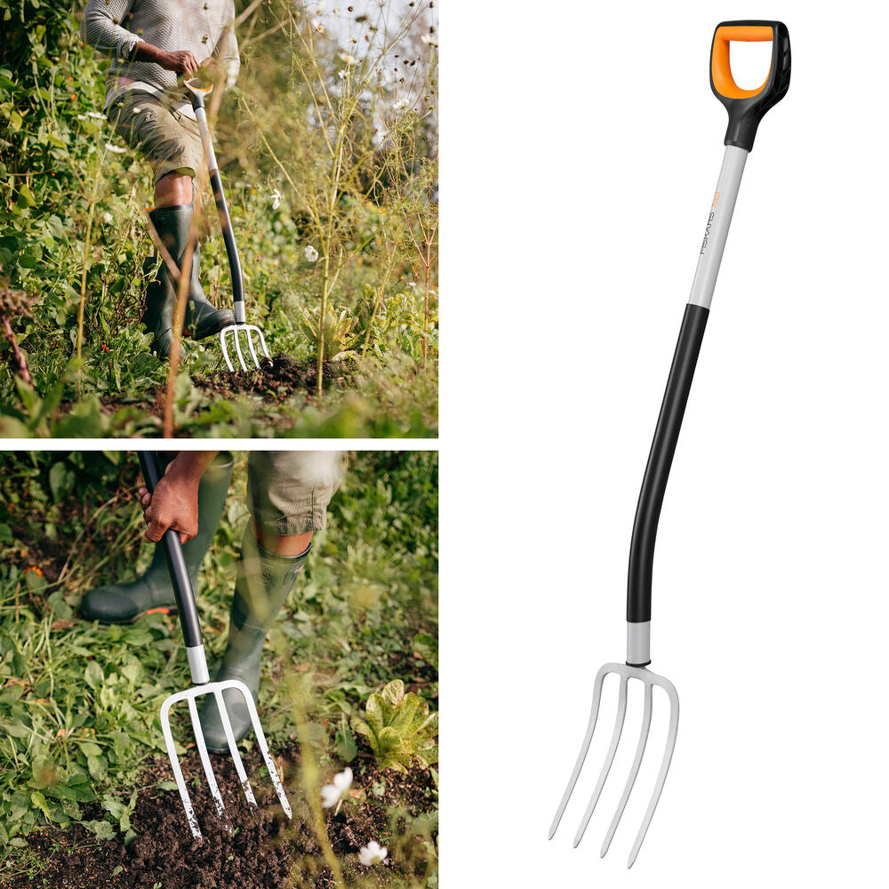 Fiskars Spading Fork 185 mm D-handle (1070716)