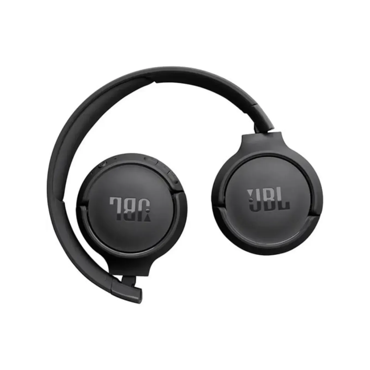 JBL Tune 520BT Wireless On-Ear Headphones, Bluetooth, 57 Hours Playback, Black, JBLT520BTBLKEU