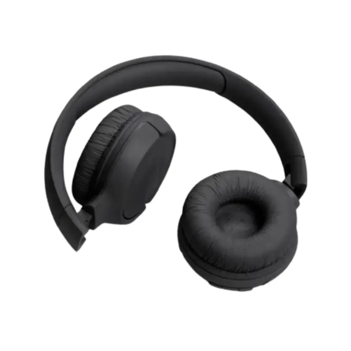 JBL Tune 520BT Wireless On-Ear Headphones, Bluetooth, 57 Hours Playback, Black, JBLT520BTBLKEU