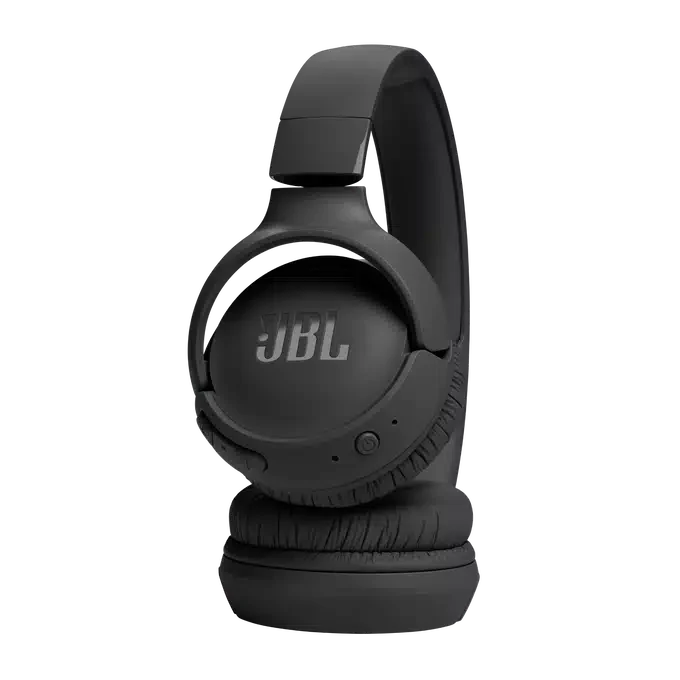 JBL Tune 520BT Wireless On-Ear Headphones, Bluetooth, 57 Hours Playback, Black, JBLT520BTBLKEU