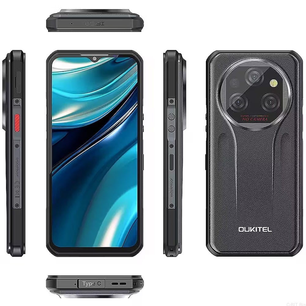 Oukitel WP39 Pro Smartphone 12GB/512GB 11000mAh Grey