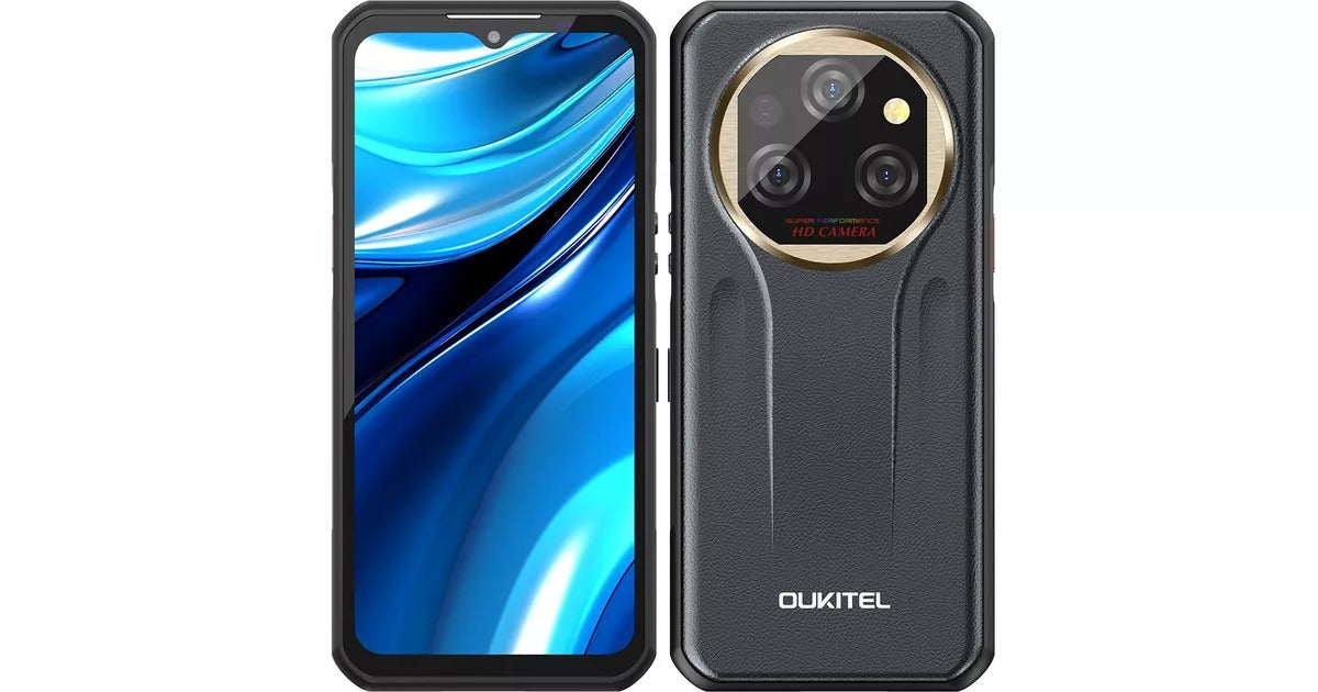 OUKITEL WP39 Pro 6.52" Smartphone 12GB 512GB 11000mAh Gold WP39Pro-GD/OL