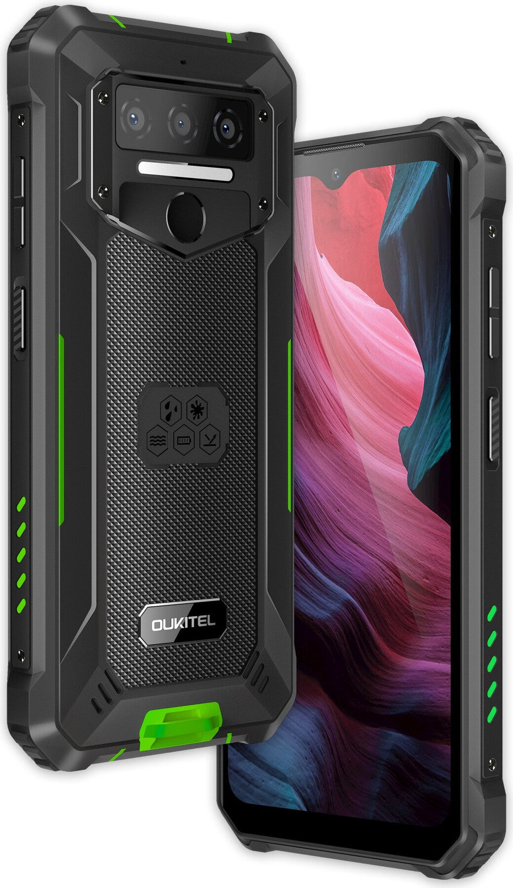 OUKITEL Smartphone WP23 Plus 6.52" 8GB/256GB Green