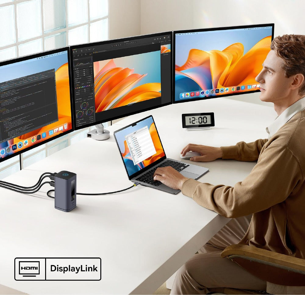 Baseus Spacemate Series 11-in-1 MAC Docking Station Grey (B00568101813-01)