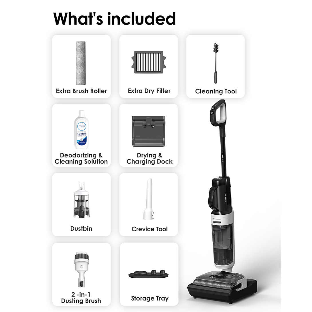 Tineco Floor One Switch i5 Stretch 2-in-1 Upright Vacuum Cleaner