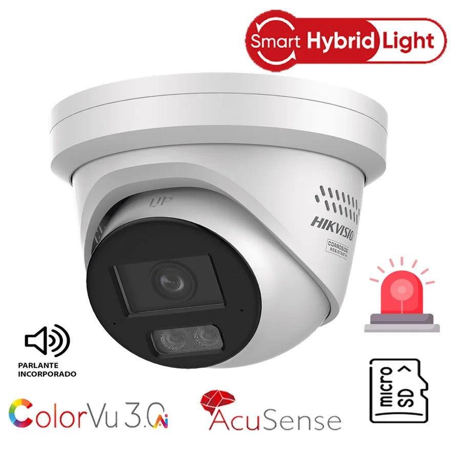 Hikvision DS-2CD2387G3-LIS2UY/SRB IP Camera 2.8 mm BLACK