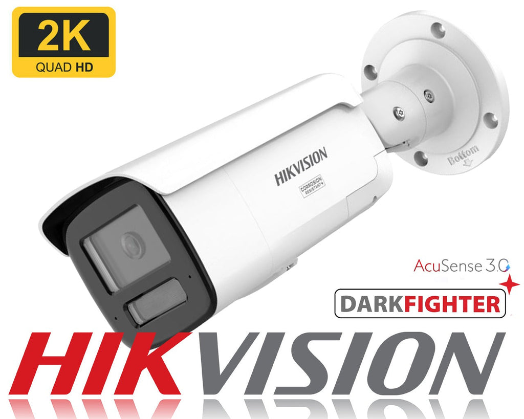 HIKVISION DS-2CD2T46G3-4IZY IP Camera 2.8/4 mm BLACK