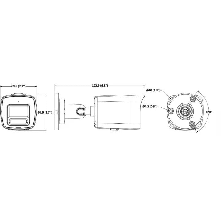 Hikvision IP Camera 540 g 303x110x220mm 6936422191719