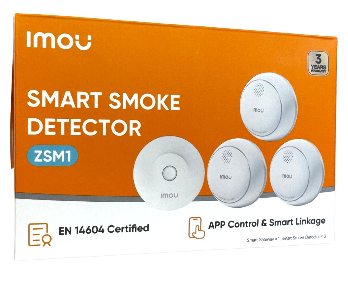 imou ZSM1 Kit-EU-3 - Smart Smoke Detector - 3pcs - EN 14604 Certified