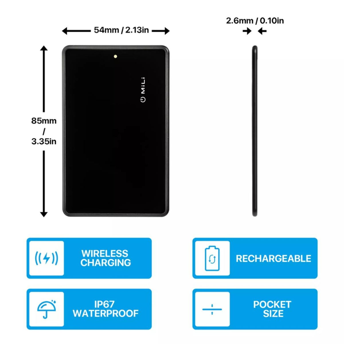 Ultron MiCard Tag - Credit Card Format, Apple Certified (462879)
