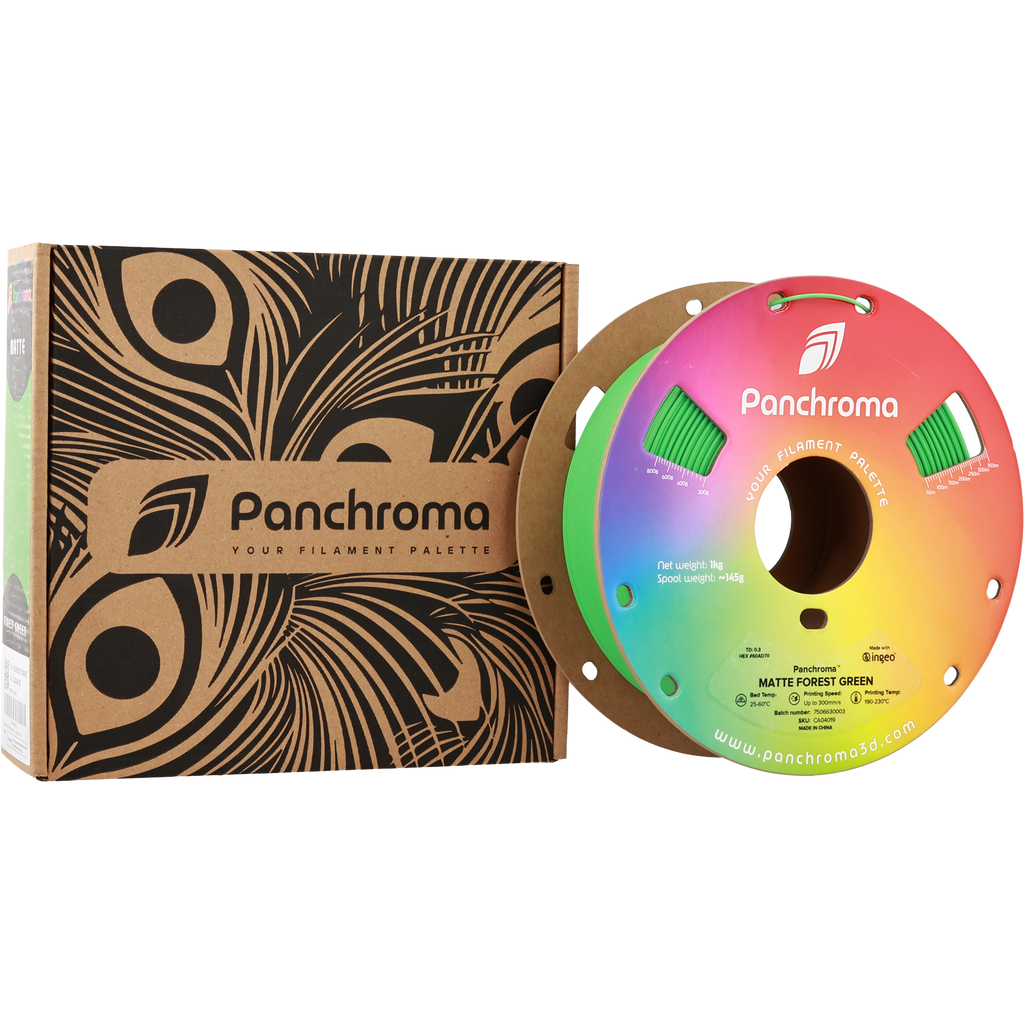 Polymaker Panchroma PLA Matte 3D Printing Filament - Wide Color Range - Compatible with All 3D Printers - CA04019