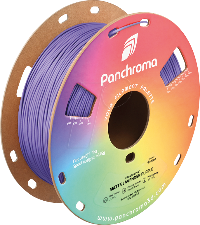 Polymaker Panchroma PLA Matte 3D Printing Filament - Wide Color Range - Compatible with All 3D Printers - CA04022