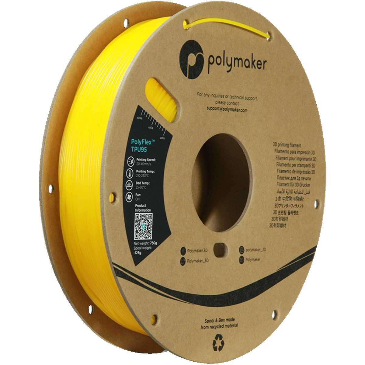 Polymaker Panchroma PLA Silk Purple 1.75 mm 1 kg 3D-Drucker-Filament
