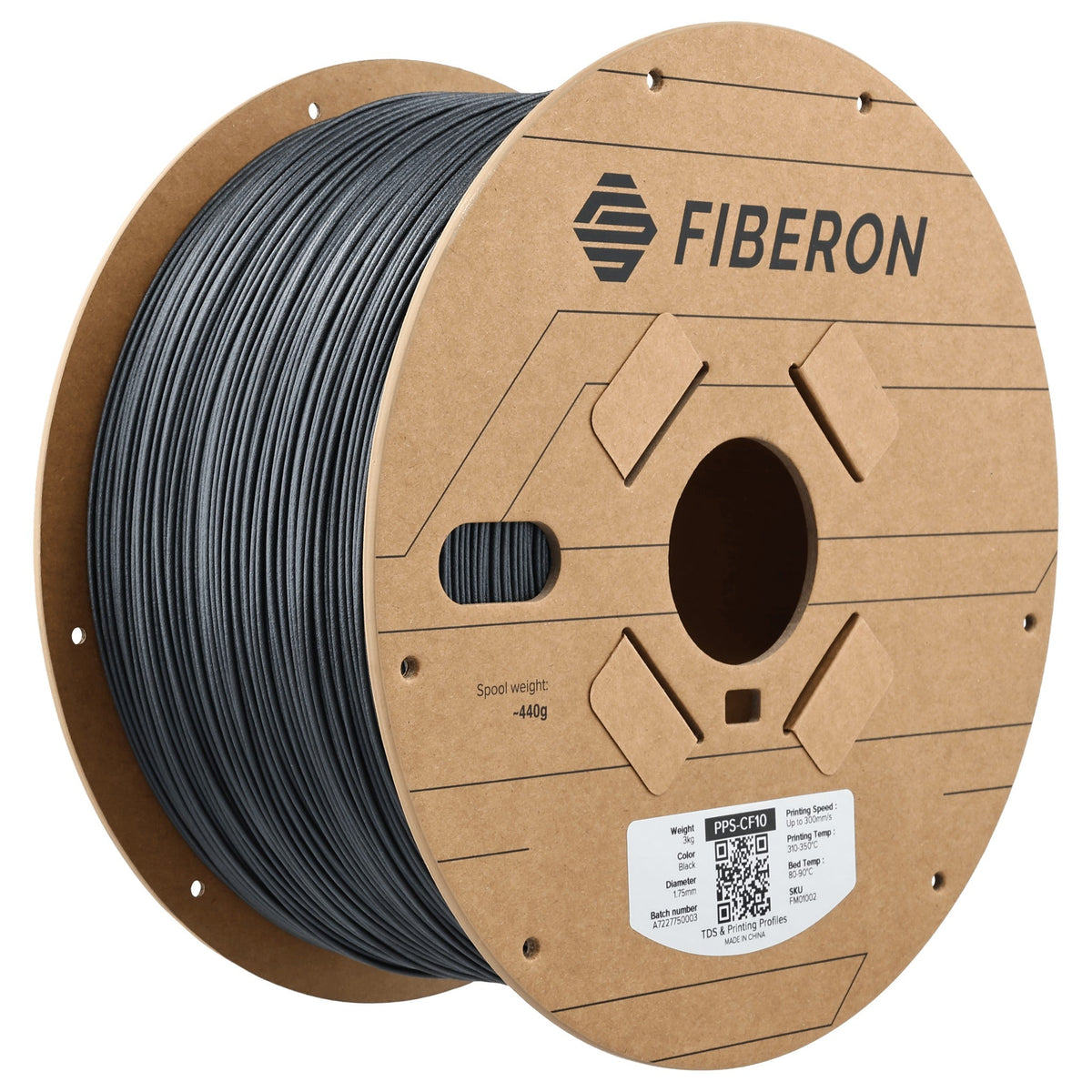 Polymaker Fiberon PPS-CF10 Filament Carbon Fiber Reinforced FM01002